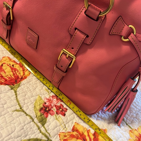 Dooney & Bourke Pink Leather Tote Bag - Picture 3 of 14